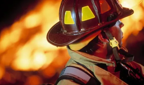 Garage fully involved in Decatur fire